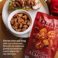 Thumbnail for Image 6 of Sahale Snacks Gochujang Almonds Glazed Mix, 1.5 oz Bags (18 Packs)