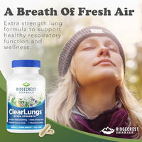 Thumbnail for Image 7 of RidgeCrest Herbals ClearLungs Extra Strength Lung Health Support 120 Ct