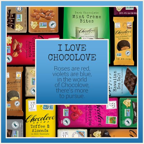 Image 7 of Chocolove Peppermint Dark Chocolate Bars 3.2oz Pack of 12