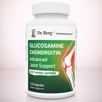 Thumbnail for Dr. Berg Glucosamine Chondroitin MSM Turmeric & Boswellia - Advanced Joint Support Supplement with 1500 mg Glucosamine Sulfate - Includes 120 Capsules
