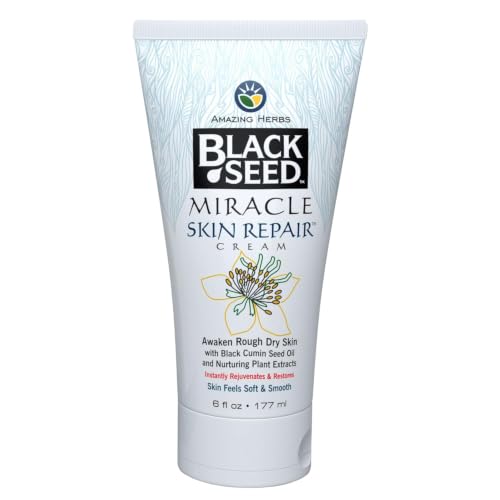 Image 1 of 6 Fl Oz for the product Amazing Herbs Black Seed Miracle Skin Repair Cream 6 Fl Oz