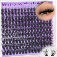 Thumbnail for Image 1 of Default Title for the product EYDEVRO Wispy Lash Clusters Natural Eyelash Clusters DIY Lash Extensions