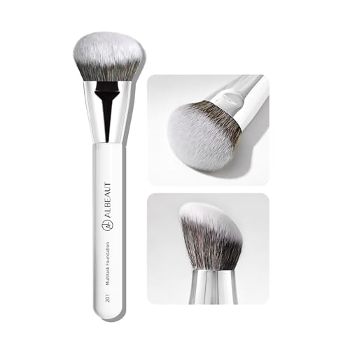 Image 1 of Default Title for the product ALBEAUT 201 Angled Foundation Brush for Flawless Makeup Application