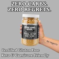 Thumbnail for Image 5 of Pork King Good Unseasoned Pork Rind Panko Bread Crumbs 2 Pack, Gluten Free