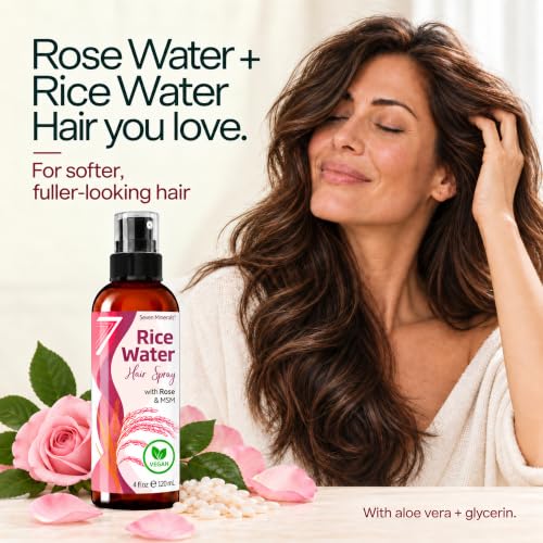 Image 5 of Seven Minerals Rice Water Spray for Hair Growth - 4 fl oz