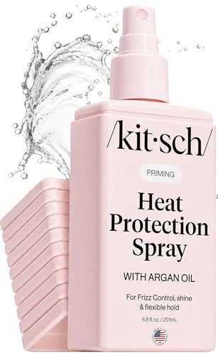Image 1 of Default Title for the product Kitsch Heat Protection Spray for Hair - With Argan Oil 6.8oz