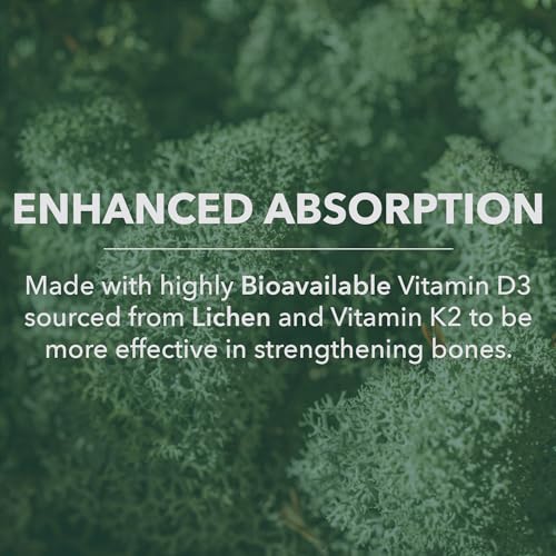 Image 6 of PlantFusion Organic Vegan Vitamin D3  K2 5,000 IU, 50MCG ? 60 Capsules