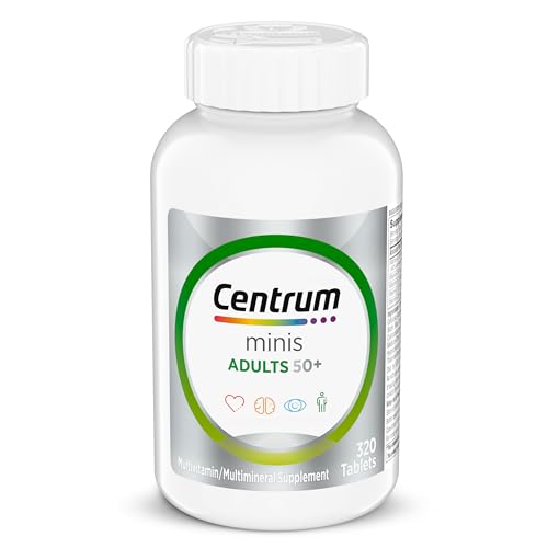Image 1 of Default Title for the product Centrum Minis Silver Multivitamin for Adults 50 and Over, 320 Tablets