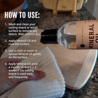 Thumbnail for Image 6 of Kate Naturals Mineral Oil for Wood Cutting Board