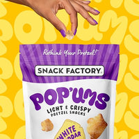 Thumbnail for Image 6 of Snack Factory Pop'ums White Cheddar Pretzel Snacks, 9 Oz Bag