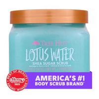 Thumbnail for Image 3 of Tree Hut Lotus Water Body Scrub, Exfoliating Sugar Scrub, Vegan, 18 Oz