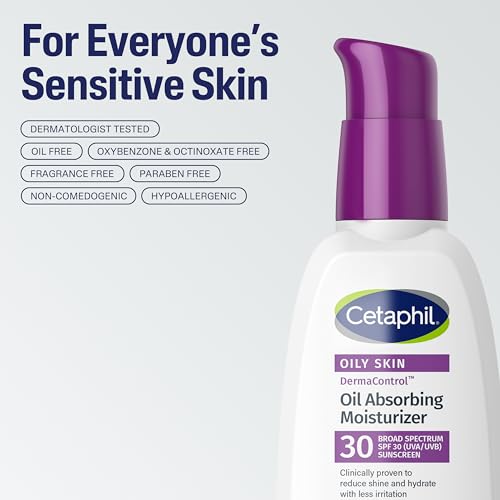 Image 6 of Cetaphil DermaControl Oil Absorbing Moisturizer, SPF 30, Oily Skin, 4oz