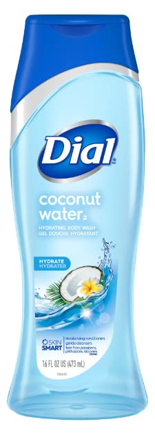 Image 1 of Default Title for the product Dial Body Wash Coconut Water and Bamboo Leaf Extract, 16 Ounce Pack of 3