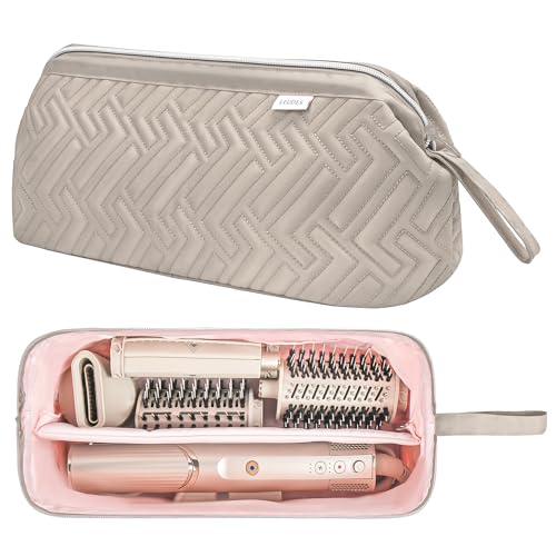 Image 3 of Camel / 467.17 cubic inches for the product Leudes Hair Dryer Tools Travel Bag