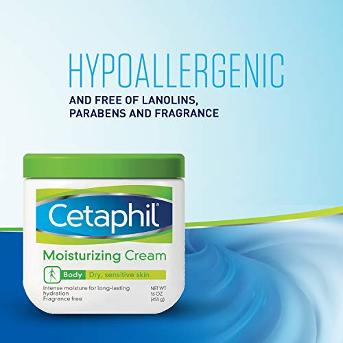 Image 6 of Cetaphil Fragrance Free Moisturizing Cream for Very Dry/Sensitive Skin, 16 Ounce