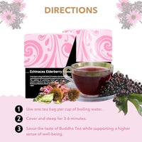 Thumbnail for Image 4 of Buddha Teas Organic Echinacea Elderberry Blend Herbal Tea Caffeine Free