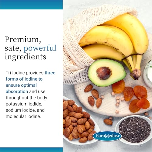 Image 5 of EuroMedica Tri-Iodine - Thyroid Health & Hormone Balance - 90 Count