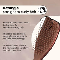 Thumbnail for Image 3 of TANGLE TEEZER Chrome Ultimate Detangler Brush