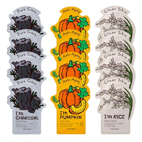 Image 1 of Default Title for the product TONYMOLY I'm Face Sheet Masks - Hydrating & Soothing Korean Skincare