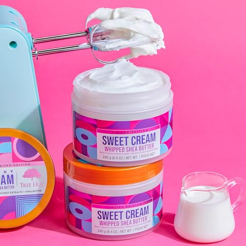 Image 4 of Tree Hut Sweet Cream Whipped Shea Body Butter, 8.4 Oz