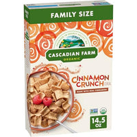 Thumbnail for Image 2 of 14.5 Ounce (Pack of 1) for the product Cascadian Farm Organic Cinnamon Crunch Cereal