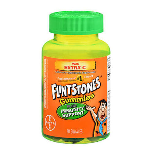 Flintstones Gummies Plus Immunity Support With Extra Vitamin C 60 ct