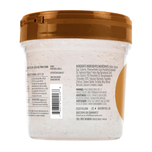Image 2 of Eco Style Gel Coconut Oil, 32 Ounce