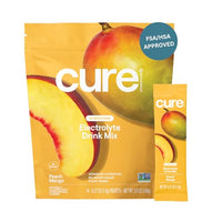 Thumbnail for Image 8 of Peach Mango for the product Cure Hydration Electrolyte Drink Powder