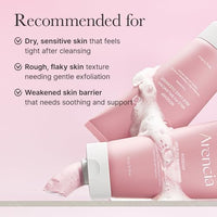 Thumbnail for Image 6 of ARENCIA Rosehip Rice Cake Cleanser, pH Balancing Face Wash with Ceramide for Sensitive Skin, 150ml / 5.07 fl oz