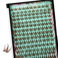 Thumbnail for Image 1 of Default Title for the product AMZGIRL Brown Lash Clusters C Curl Manga Anime Lashes 10-18mm, Puppy