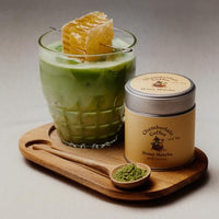 Thumbnail for Image 4 of Chamberlain Coffee Honey Ceremonial Grade Matcha Tin, 30 Servings