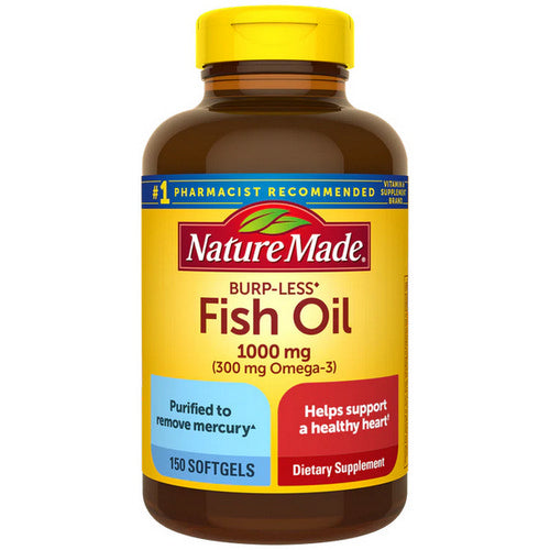 Nature Made Nature Made Fish Oil Liquid Softgels 150 Caps