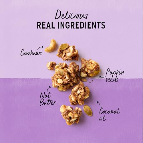 Image 4 of purely elizabeth. Coconut Cashew Keto Granola, Made with Nuts and Seeds, Grain-Free, Gluten-Free, Non-GMO (3 Ct, 8oz Bags)
