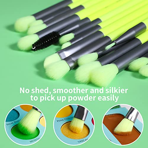 Image 2 of docolor Eyeshadow Brush Set 15Pcs