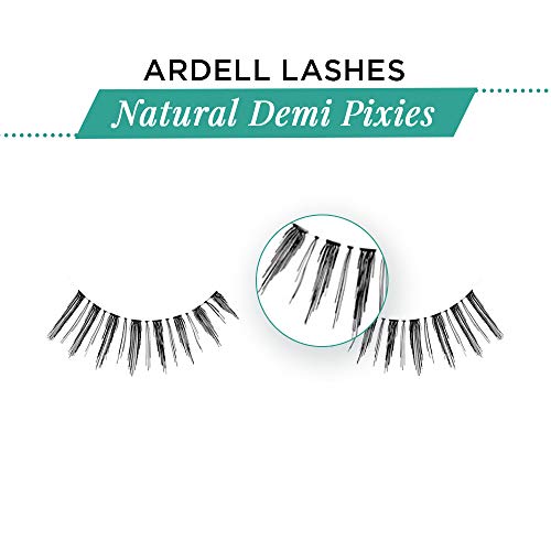Image 4 of Ardell Natural Lashes Demi Pixies Black - Wispy False Eyelashes, Reusable Strip, 4 Pack