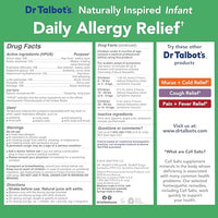 Thumbnail for Image 7 of Dr. Talbot's Infant Daily Allergy Relief Liquid Medicine, 4 fl oz, 6M+