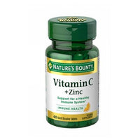 Thumbnail for Nature's Bounty Vitamin C Plus Zinc 24 X 60 Tabs