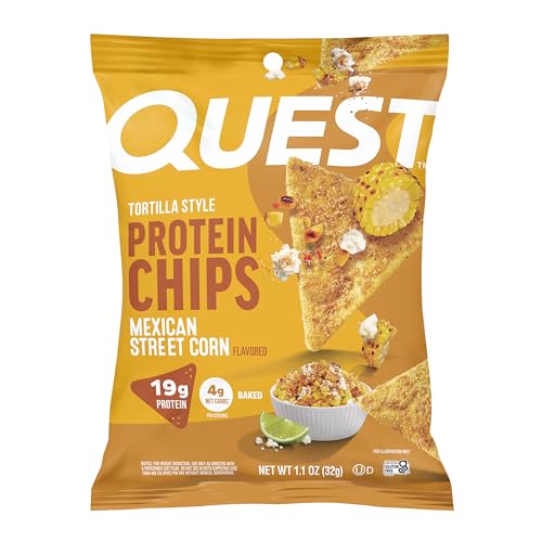 Image 1 of Default Title for the product Quest Mexican Street Corn Tortilla Style Protein Chips, 12 Count