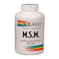 Thumbnail for Solaray MSM 750 mg 180 Caps