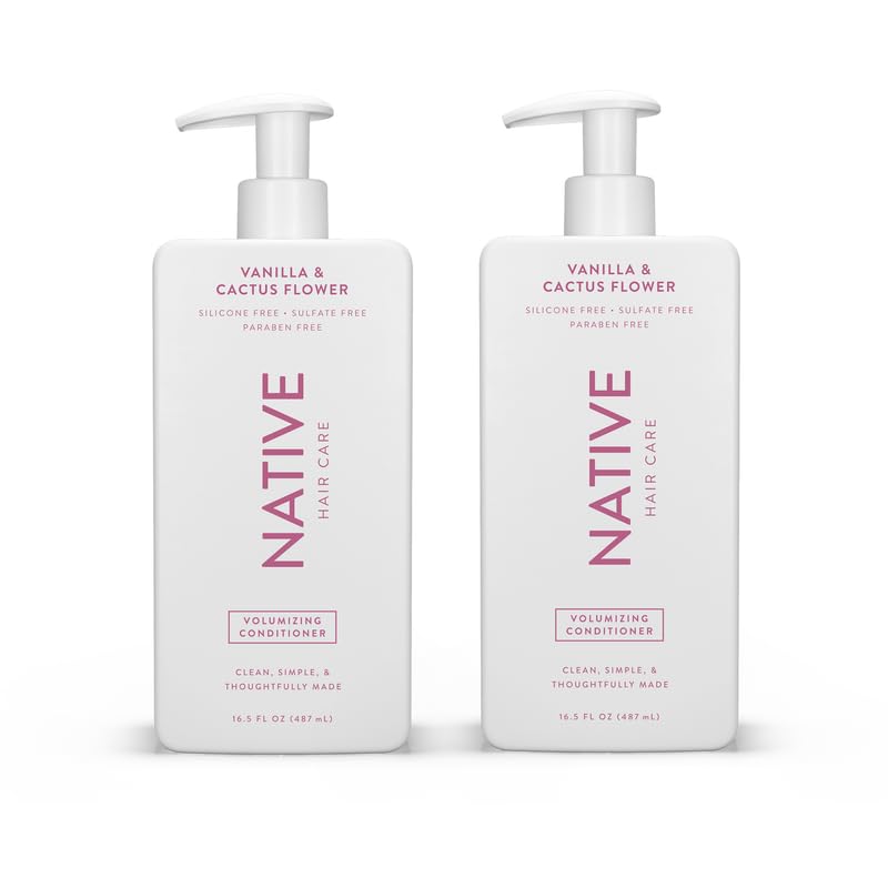 Image 1 of Default Title for the product Native Vanilla & Cactus Flower Volumizing Conditioner 16.5 fl oz (2 Pack)