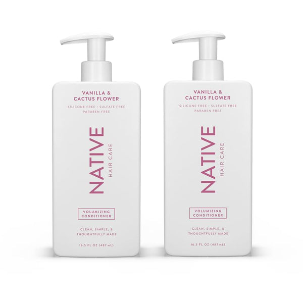 Image 1 of Default Title for the product Native Vanilla & Cactus Flower Volumizing Conditioner 16.5 fl oz (2 Pack)