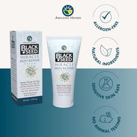 Thumbnail for Image 6 of Amazing Herbs Black Seed Miracle Skin Repair Cream 6 Fl Oz