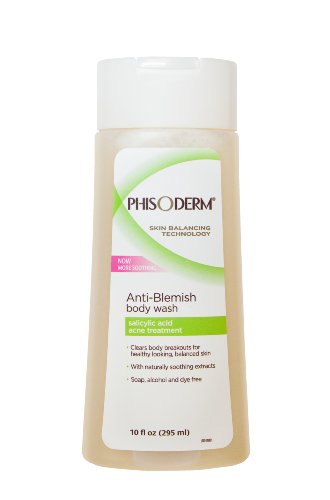 Image 2 of Aloe Vera / 10 Fl Oz (Pack of 3) for the product Phisoderm Anti-Blemish Body Wash, 10-Ounce