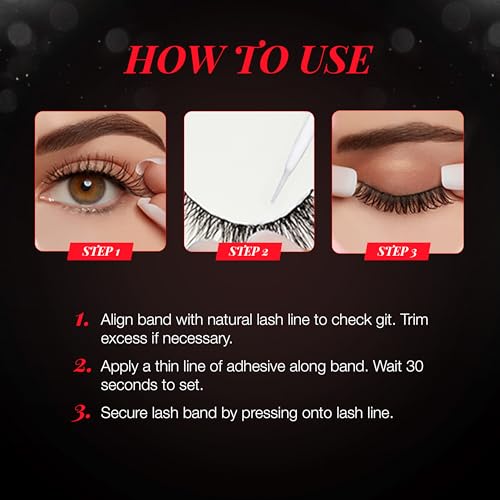 Image 5 of Ardell Demi Wispies Lashes Natural Look Wispy Strip False Eyelashes 6 Pairs