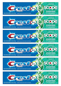 Thumbnail for Image 1 of Default Title for the product Crest Toothpaste 5.4 Ounce Plus Scope Whitening Minty Fresh Pack of 6