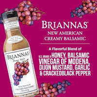 Thumbnail for Image 2 of BRIANNAS Home Style New American Creamy Balsamic Dressing, 12 oz, 2-Pack