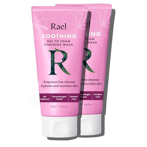 Image 1 of Default Title for the product Rael Soothing Feminine Wash Daily Cleanser for Intimate Care (4.4 oz, 2 Pk)