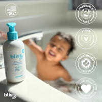Thumbnail for Image 4 of Bliss Baby Wash and Shampoo For Sensitive Skin, Gentle Hydrating Baby Soap