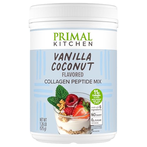 Image 1 of Default Title for the product Primal Kitchen Vanilla Coconut Collagen Peptide Mix- 1.25lb