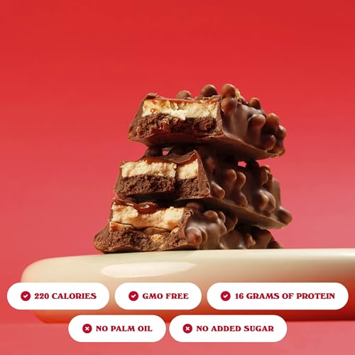 Image 4 of BAREBELLS Soft Protein Bars Marshmallow Peanut Road - 12 Count, 1.9oz Bars